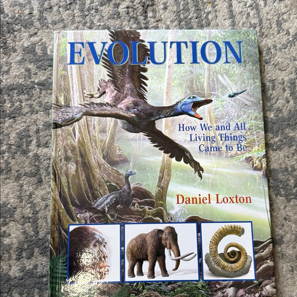 Scholastic Evolution Hardcover - Blue and Green Cover